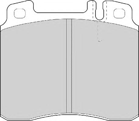 Brake Pad Set, disc brake FD6642A