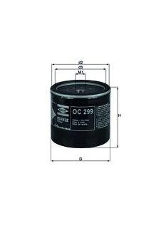 Yag filtresi OC 299