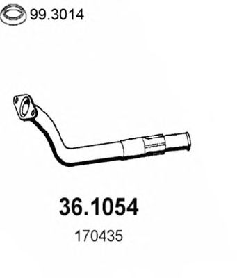 Exhaust Pipe 36.1054