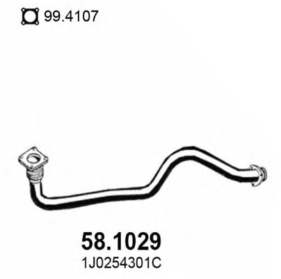 Exhaust Pipe 58.1029