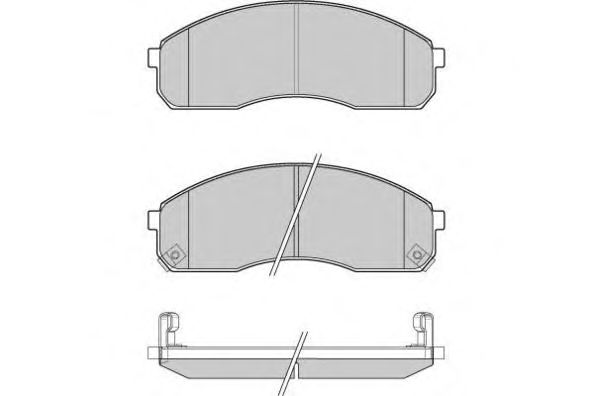 Brake Pad Set, disc brake 12-0991