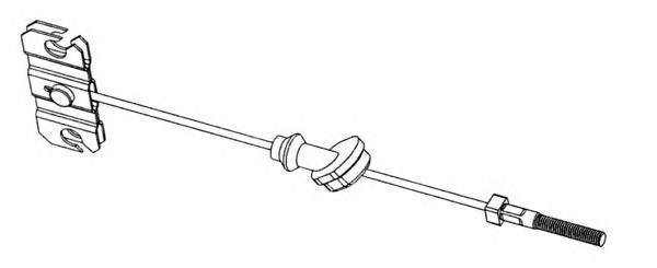 Cable, parking brake MA02121