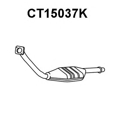 Catalytic Converter CT15037K