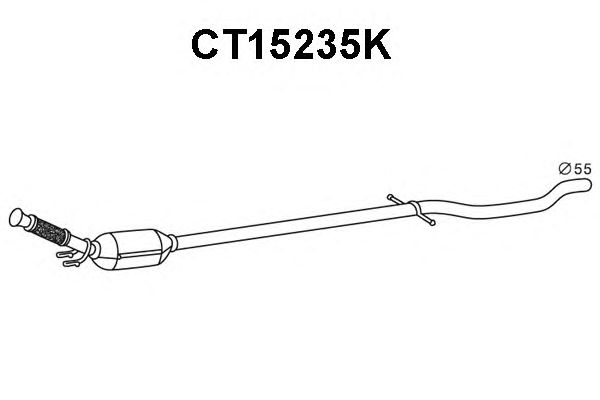 Catalytic Converter CT15235K