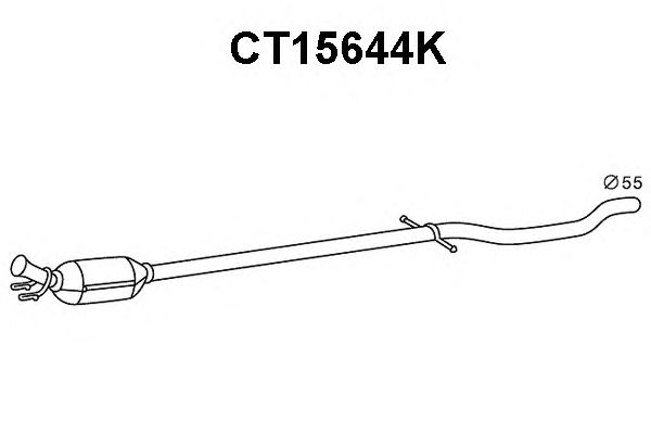 Catalytic Converter CT15644K