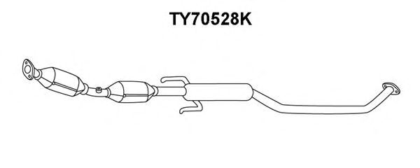 Katalysator TY70528K