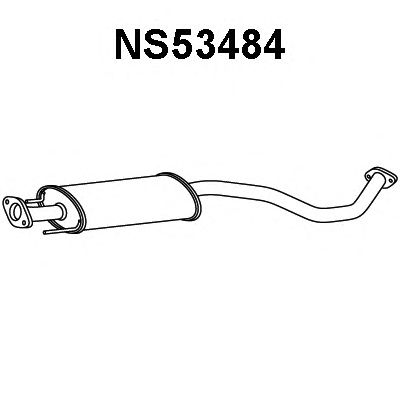 Front Silencer NS53484