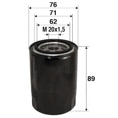 Oliefilter 586000