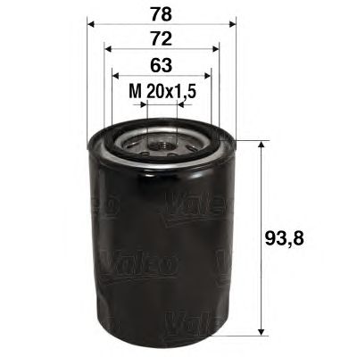 Oliefilter 586080