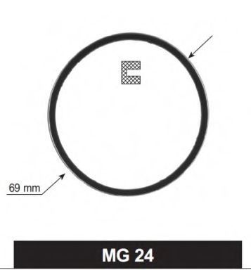 Gasket, thermostat MG-24