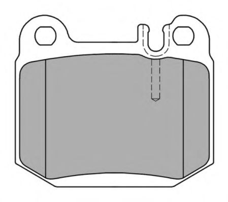 Brake Pad Set, disc brake FBP-1326