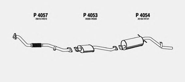 Exhaust System NI524