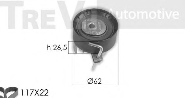 Timing Belt Kit RPK3401D