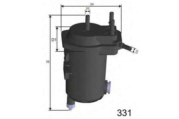 Fuel filter F113A