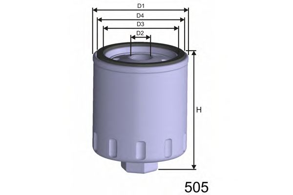 Oliefilter Z282A
