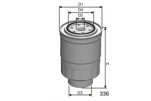 Fuel filter M603