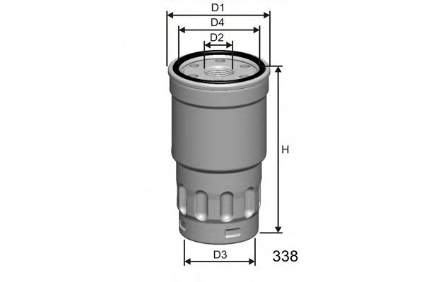 Fuel filter M413