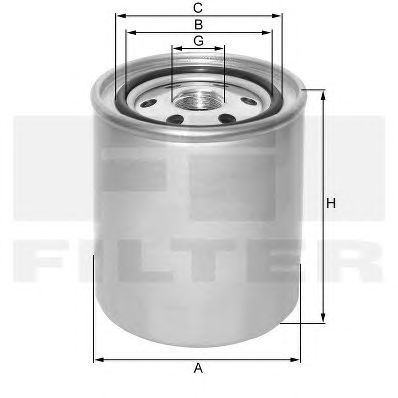 Fuel filter ZP 598 F