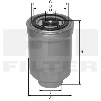 Fuel filter ZP 522 F