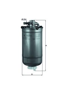 Fuel filter KL 157/1D