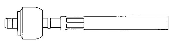 Articulação axial, barra de acoplamento 12.06.180