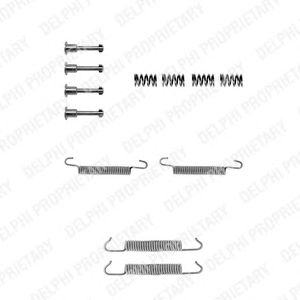 Accessory Kit, parking brake shoes LY1042