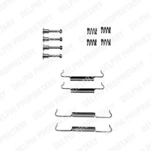 Accessory Kit, parking brake shoes LY1273
