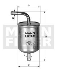 Fuel filter WK 78/1