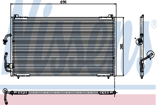 Condensator, airconditioning 94224