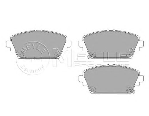 Brake Pad Set, disc brake 025 230 9416/W