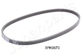 V-Ribbed Belts DV-3PK0670