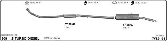 Exhaust System 563000207