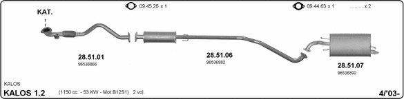 Exhaust System 602000001