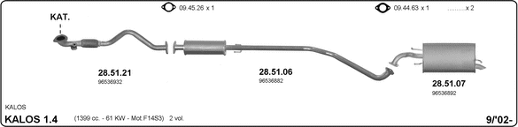 Exhaust System 602000002