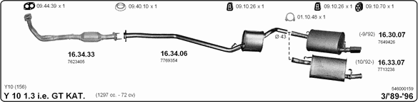 Exhaust System 546000159