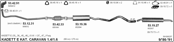 Exhaust System 561000257