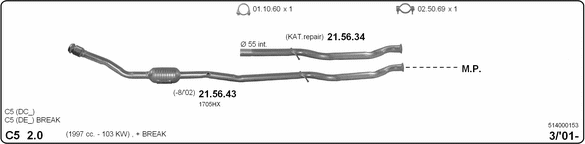 Exhaust System 514000153