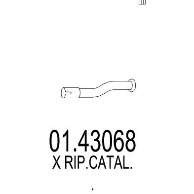 Exhaust Pipe 01.43068