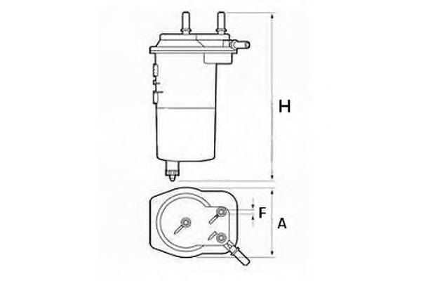 Fuel filter ST 498