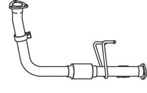 Exhaust Pipe 72107
