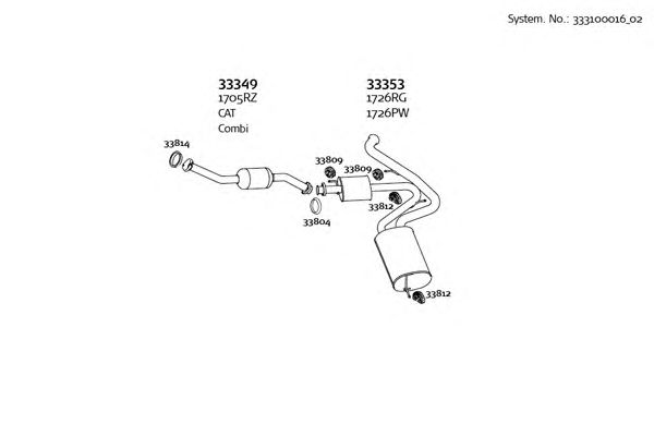 Exhaust System 333100016_02