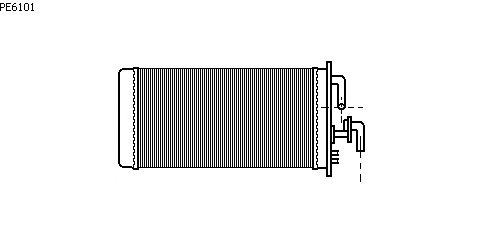 Heat Exchanger, interior heating PE6101