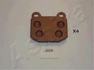 Brake Pad Set, disc brake 51-05-506