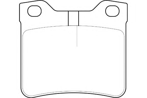 Brake Pad Set, disc brake DBP341415