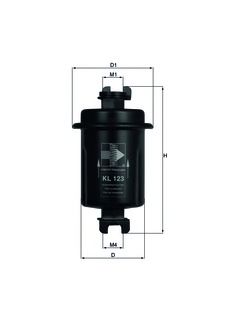 Fuel filter KL 123
