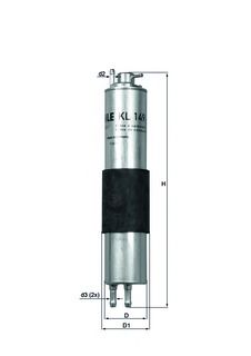 Fuel filter KL 149