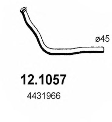 Exhaust Pipe 12.1057