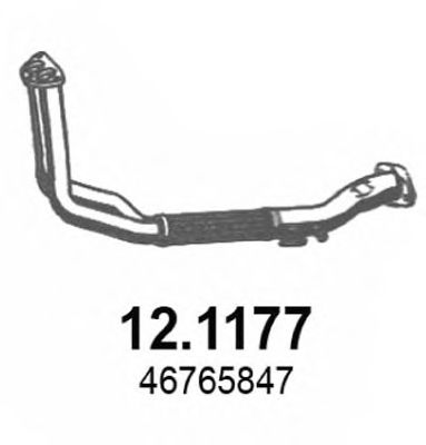 Exhaust Pipe 12.1177