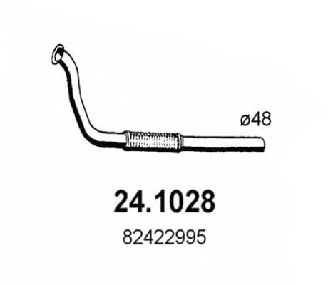 Exhaust Pipe 24.1028