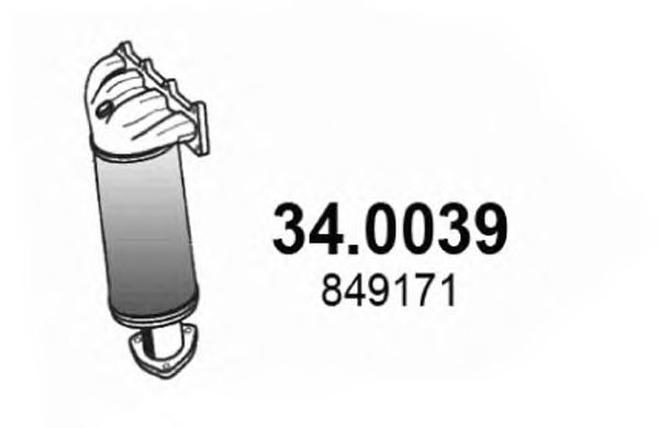 Katalysator 34.0039